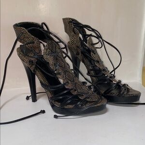 Gladiator Stiletto Heels